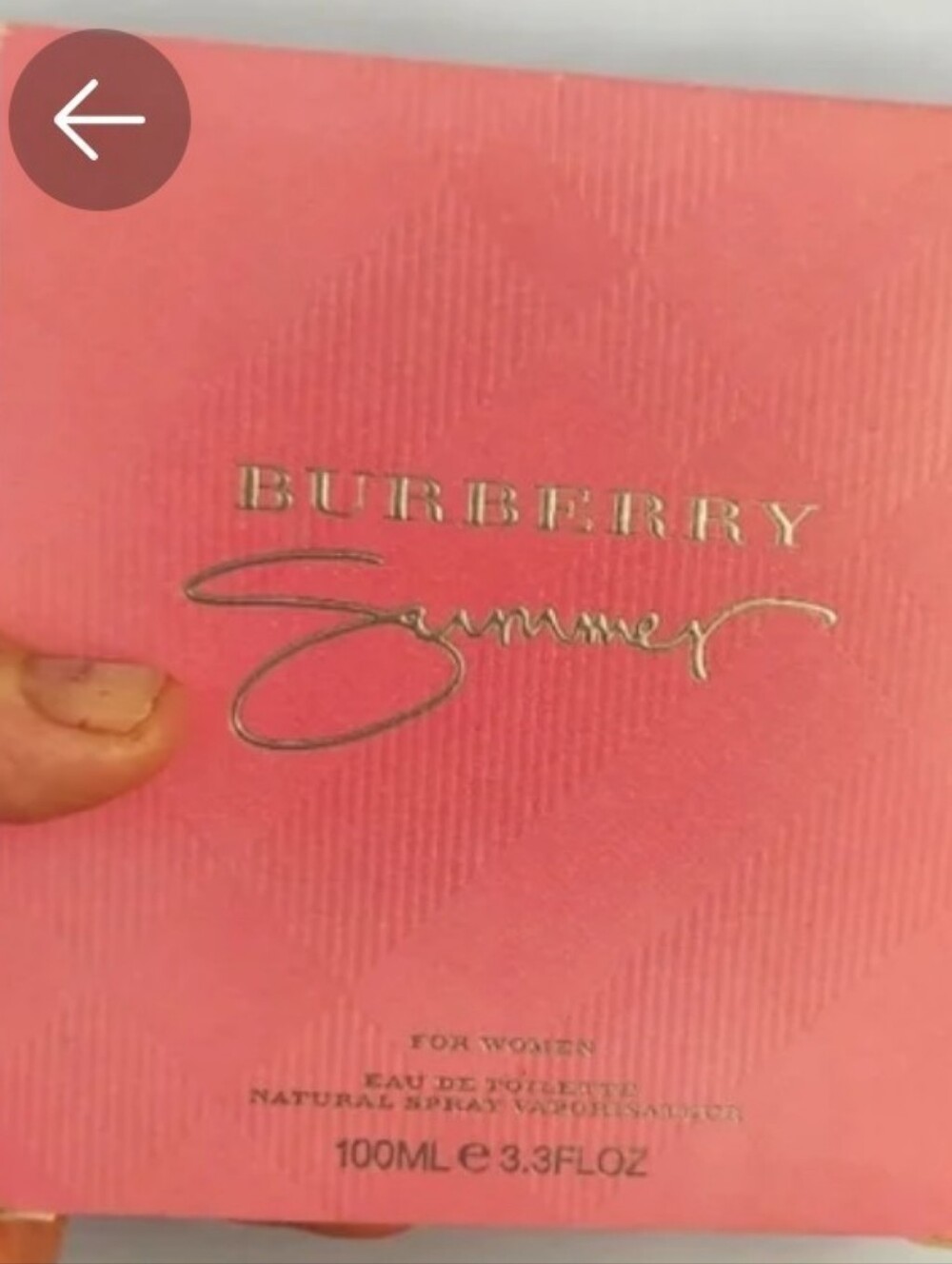 Burberry Summer ❤️🔥 Limited Edtion Swipe / Firm